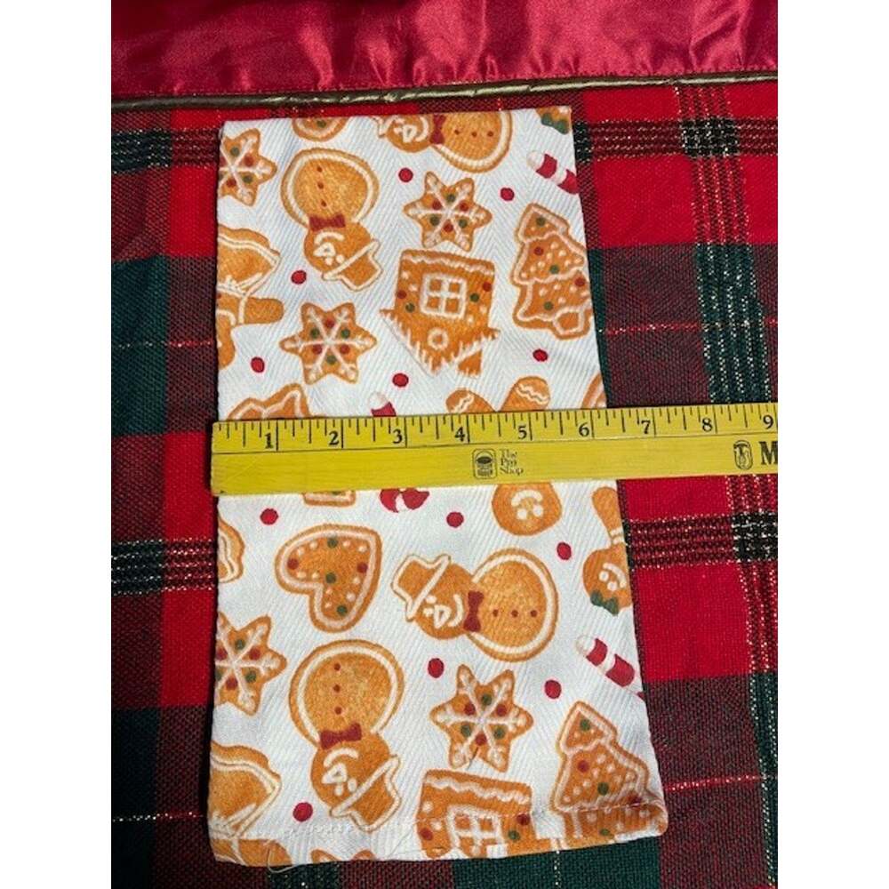 Gingerbread Man Kitchen Tea Towel - Picture 5 of 5